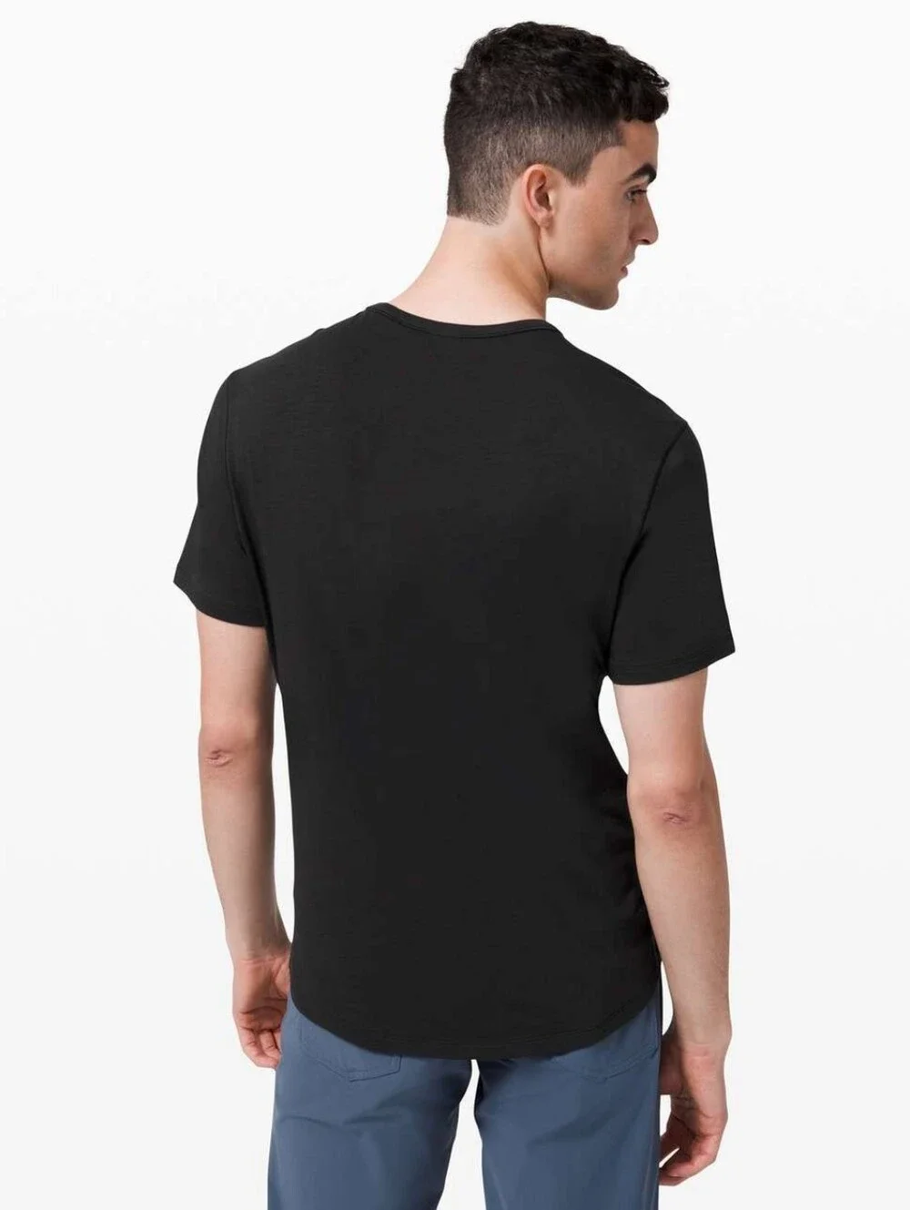Lululemon Mens 5 Year Black Basic Tee Active Casual - Size XXL